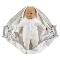 Babyjem Wit/Grijs Wikkeldeken 1116431 -Babyverzorging Winkel Babyjem Wit Grijs Wikkeldeken 1116431 6