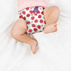 Bambino Mio MioSolo Strawberry Cream Wasbare Luier BM-5SO-SCR -Babyverzorging Winkel Bambino Mio MioSolo Strawberry Cream Wasbare Luier BM 5SO SCR 3