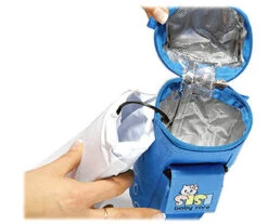 SisiBaby Blauw Auto Flessenwarmer En Thermobox SBC-001N -Babyverzorging Winkel Sisi SBC 001 Blauw Auto Flessenwarmer en Thermobox 3 4