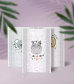 Albero Mio Animals & Love Hippo Aankleedkussen MM70 A001 -Babyverzorging Winkel aankleedkussens animals love alberomio 2