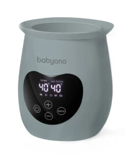 Baby Ono Honey Grey Natural Nursing Flessenwarmer En Sterilisator 968/02 -Babyverzorging Winkel baby ono honey grey digitale voedselopwarmer en sterilisator 5