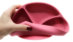 Babyjem Roze Siliconen Bordje 715 -Babyverzorging Winkel babyjem roze siliconen bordje 715 3