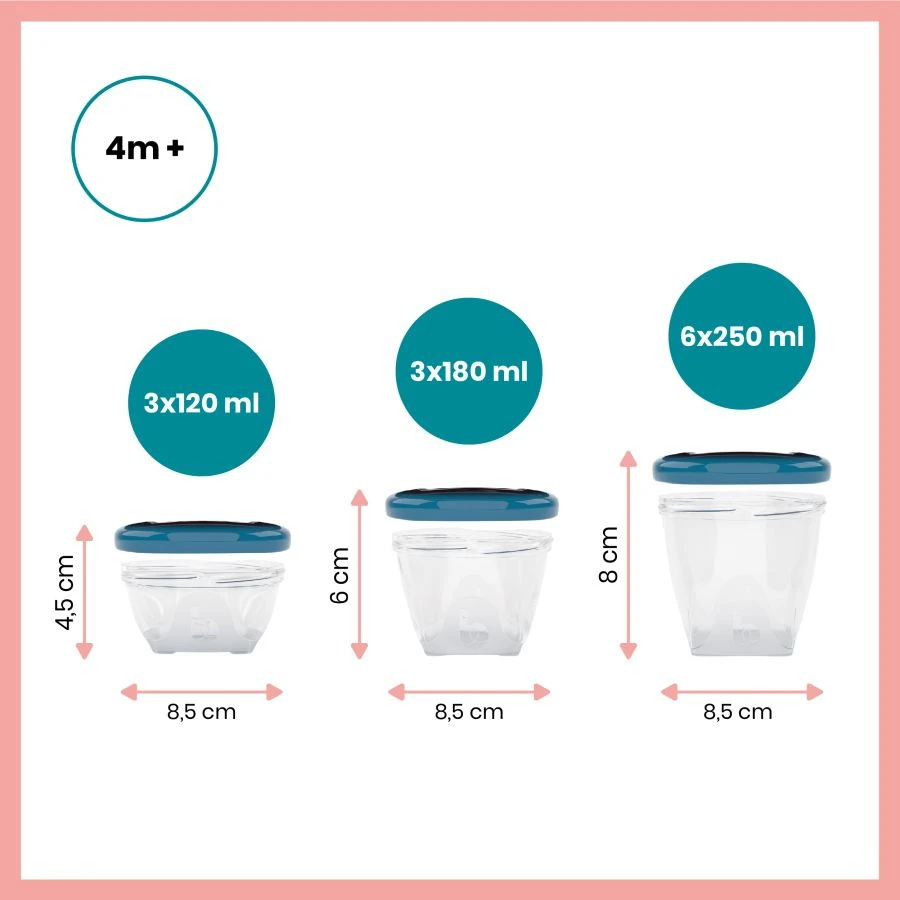 Babymoov Babybols Multi Set Bewaarbakjes A004310 8 Babymoov Babybols Multi Set Bewaarbakjes A004310 - Afbeelding 6