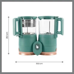 Babymoov Nutribaby Glazen 4-in-1 Foodprocessor A001132 -Babyverzorging Winkel babymoov glazen nutribaby a001132 10