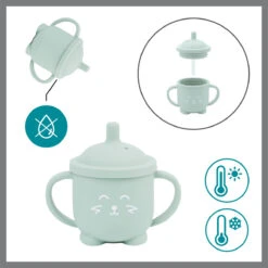 Babymoov Learn'Isy Vos Kinderservies Set Incl. Silicone Slab A005402 -Babyverzorging Winkel babymoov learnisy vos kinderservies set incl. silicone slab a005402 3