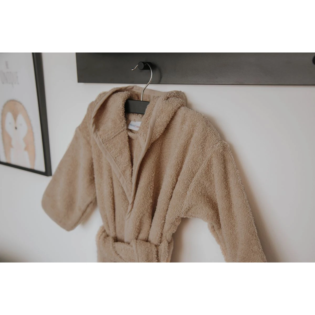 MamaLoes Badstof Zand 0-1jr Badjas ML010305 10 MamaLoes Badstof Zand 0-1jr Badjas ML010305 - Afbeelding 8