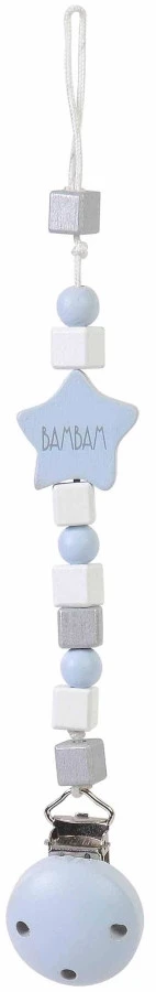 BamBam Blauwe Ster Speenkoord 51052 3 BamBam Blauwe Ster Speenkoord 51052