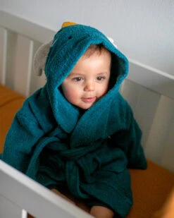 Blush & Blossom Dragon Diego 0-1jr Badstof Badjas TR-BB4206 -Babyverzorging Winkel bathrobe dragon diego