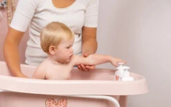 Bébé-jou Bebe-Jou Leopard Pink Click Thermobad 6260123Z -Babyverzorging Winkel bebe jou leopard pink click thermobad 6