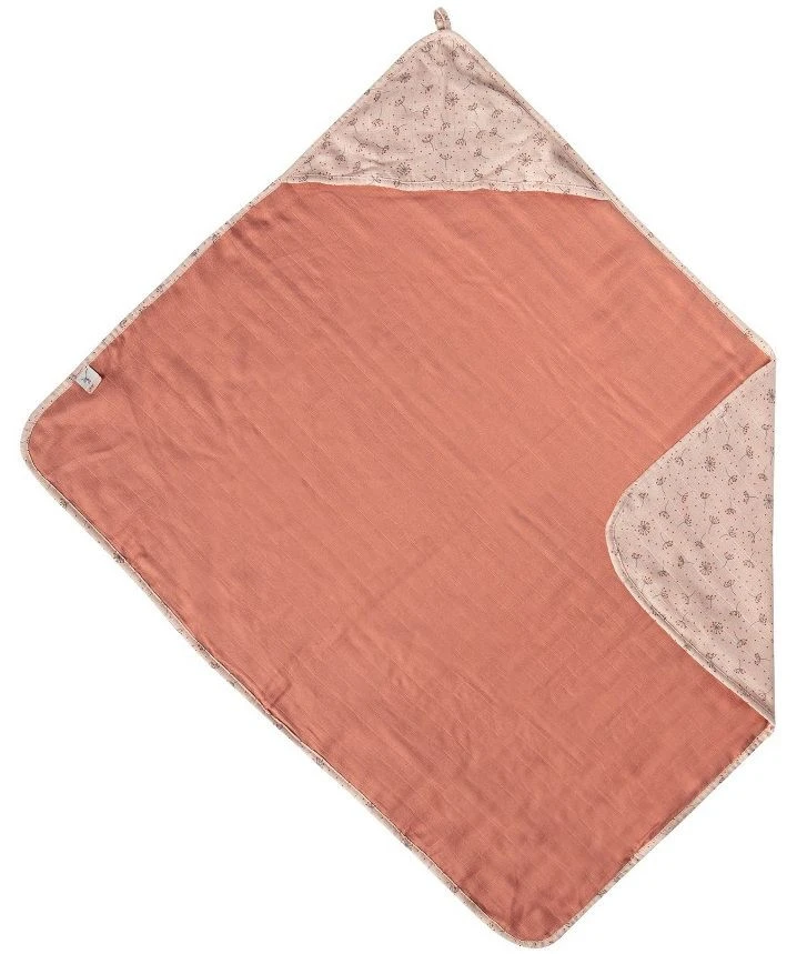 Bébé-jou Bebe-Jou Wish Pink Hydrofiel Badcape 3049060 4 Bébé-jou Bebe-Jou Wish Pink Hydrofiel Badcape 3049060 - Afbeelding 2