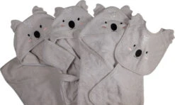 Blush & Blossom Koala Kyle Badstof Poncho TR-BB4213 12 Blush & Blossom Koala Kyle Badstof Poncho TR-BB4213 -Babyverzorging Winkel blush blossom koala kyle bathcape bathrobe bibs poncho 2