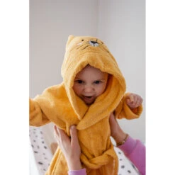 Blush & Blossom Leopard Lenny 0-1jr Badstof Badjas TR-BB4201 -Babyverzorging Winkel blush blossom leopard lenny 0 1jr badstof badjas tr bb4201 03