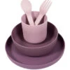 Bo Jungle B-Dinner Roze 5-delige Biologische Dinerset B551010 -Babyverzorging Winkel bo jungle b dinner roze 5 delige biologische dinerset b551010.1