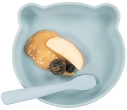 Bo Jungle B-Suction Bear Blauw Bord B500720 -Babyverzorging Winkel bo jungle b suction bear blauw bord b500720 3