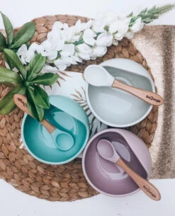 Bo Jungle B-Suction Bowl Grijs Kommetje Met Lepel B500600 14 Bo Jungle B-Suction Bowl Grijs Kommetje Met Lepel B500600 -Babyverzorging Winkel bo jungle b suction bowl 12