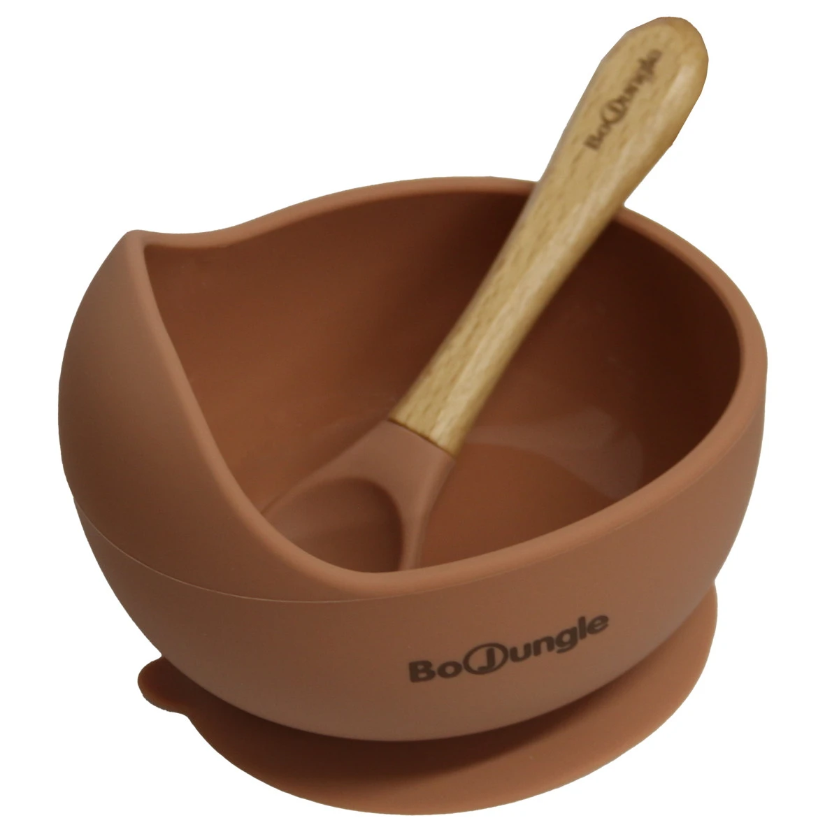 Bo Jungle B-Suction Bowl Terracotta Kommetje Met Lepel B500690 4 Bo Jungle B-Suction Bowl Terracotta Kommetje Met Lepel B500690 - Afbeelding 2