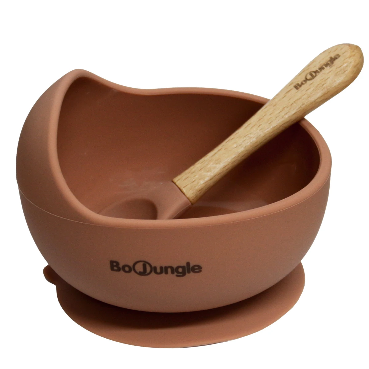 Bo Jungle B-Suction Bowl Terracotta Kommetje Met Lepel B500690 3 Bo Jungle B-Suction Bowl Terracotta Kommetje Met Lepel B500690