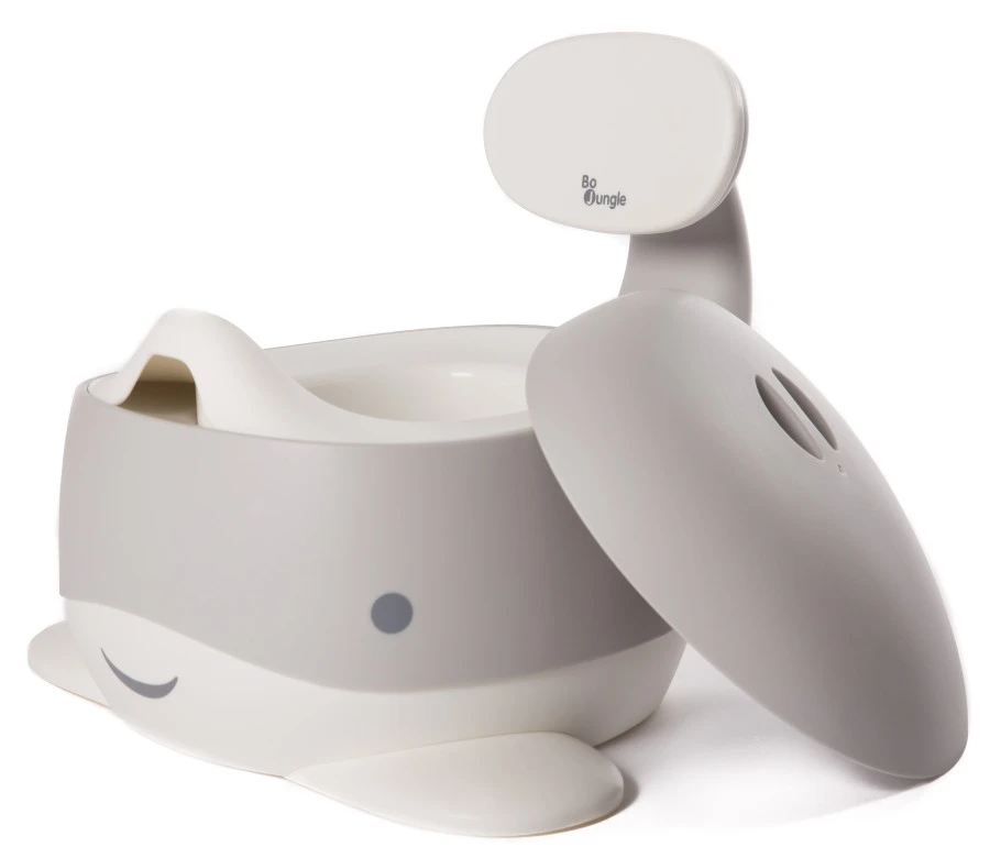 Bo Jungle Walvis Grijs Baby Potje B410410 5 Bo Jungle Walvis Grijs Baby Potje B410410 - Afbeelding 4