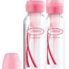Dr. Brown's Dr Brown's Options+ Anti-colic Roze 2-pack Smalle Hals Fles 250 Ml SB82305-ESX 2 Dr. Brown's Dr Brown's Options+ Anti-colic Roze 2-pack Smalle Hals Fles 250 Ml SB82305-ESX -Babyverzorging Winkel dr brown s options anti colic roze 2 pack smalle hals fles 250 ml