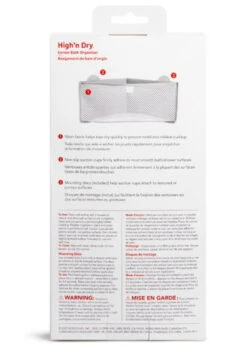 Munchkin High ’n Dry Bath Organizer Grey Badspeeltjes Houder 012511 -Babyverzorging Winkel hoekbadopberger 4 1920x1920