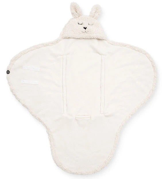 Jollein Bunny Off-White Wikkeldeken 032-566-65331 4 Jollein Bunny Off-White Wikkeldeken 032-566-65331 - Afbeelding 2