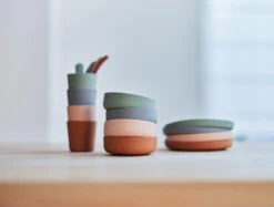 Jollein Pale Pink Siliconen Dinerset 705-007-00090 -Babyverzorging Winkel jollein siliconen dinerset 2 2