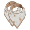 Jollein Teddy Bear 2-pack Bandana Slabber 029-867-66095 -Babyverzorging Winkel jollein teddy bear 2 pack bandana slabber 029 867 66095 1