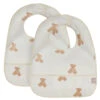 Jollein Teddy Bear 2-pack Waterproof Slabber 029-864-66095