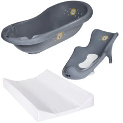 Tryco Lion Leo Anthracite Badset