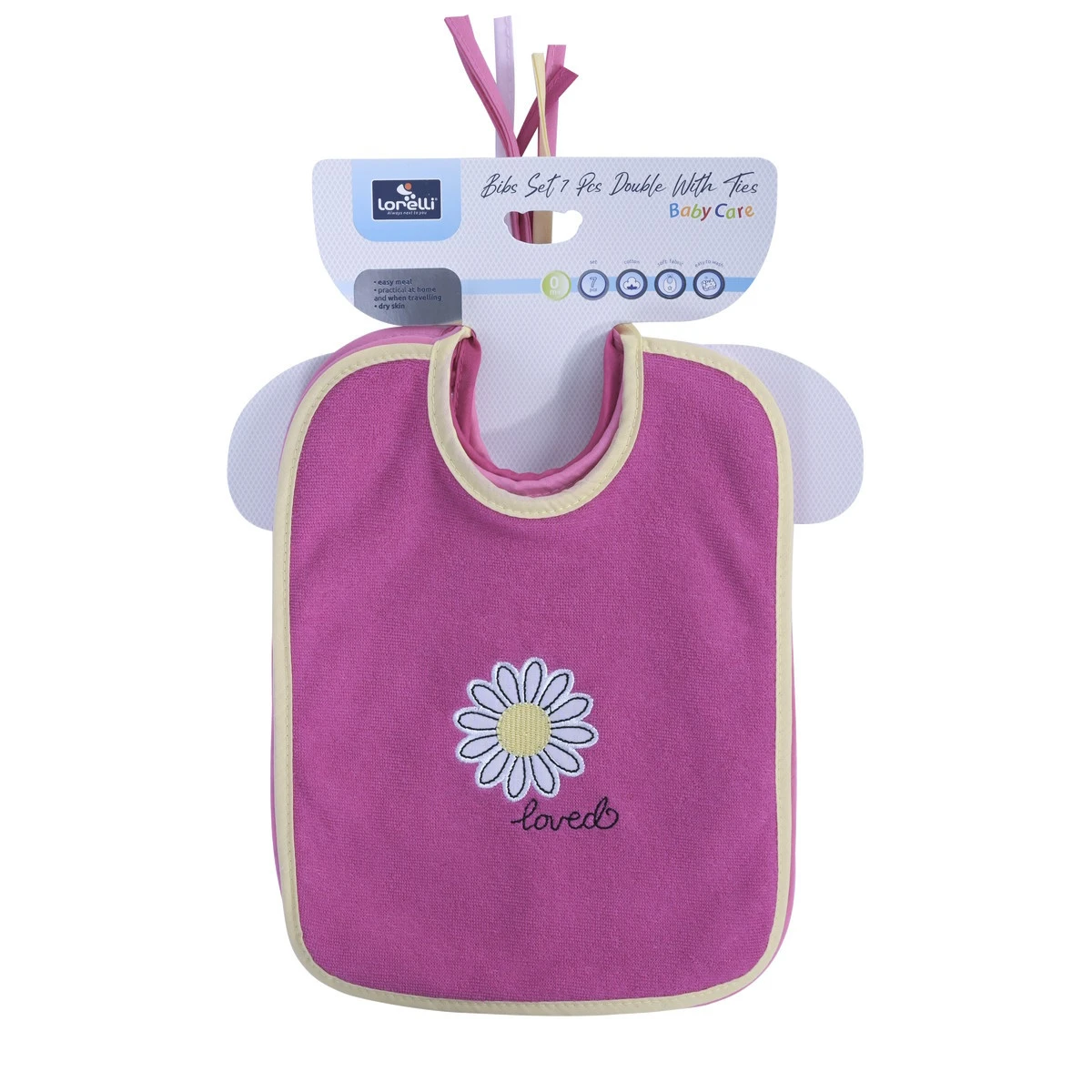 Lorelli Double Girl 7 Stuks Slabbetjes 1026021-0003 11 Lorelli Double Girl 7 Stuks Slabbetjes 1026021-0003 - Afbeelding 9