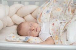 MamaLoes Amy Bamboo Nature Meadow Beige 70 X 70 Cm Wikkeldeken 82425 -Babyverzorging Winkel mamaloes amy bamboo nature meadow beige 2 2