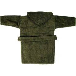 MamaLoes Badstof Groen 1-2jr Badjas ML010308 -Babyverzorging Winkel mamaloes badstof groen 0 1jr badjas ml010307 05 1