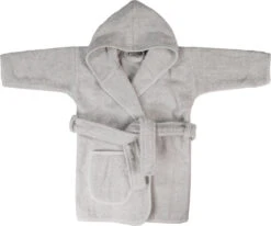 MamaLoes Badstof Light Grey 0-1jr Badjas ML5086 -Babyverzorging Winkel mamaloes badstof light grey 0 1jr badjas ml5086 06