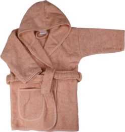 MamaLoes Badstof Light Pink 0-1jr Badjas ML5085