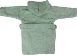 MamaLoes Badstof Stone Green 0-1jr Badjas ML5087 -Babyverzorging Winkel mamaloes badstof stone green 0 1jr badjas ml5087 07