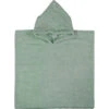 MamaLoes Badstof Stone Green Baby Poncho ML5287 -Babyverzorging Winkel mamaloes badstof stone green baby poncho ml5287 02 1