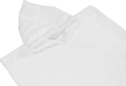 MamaLoes Badstof White Baby Poncho ML5288 -Babyverzorging Winkel mamaloes badstof white baby poncho ml5288 1