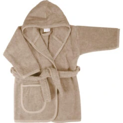 MamaLoes Badstof Zand 1-2jr Badjas ML010306