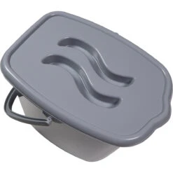 MamaLoes Grijs Badset Incl. Graphite Badstandaard -Babyverzorging Winkel mamaloes grijs luieremmer ml050316 3 3