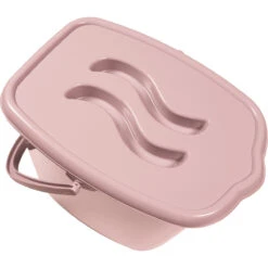 MamaLoes Licht Roze Badset Incl. Graphite Badstandaard -Babyverzorging Winkel mamaloes licht roze luieremmer ml050304 2 3