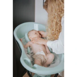 MamaLoes Stone Green Badset Incl. Zwarte Badstandaard -Babyverzorging Winkel mamaloes stone green badje ml050308 01 11