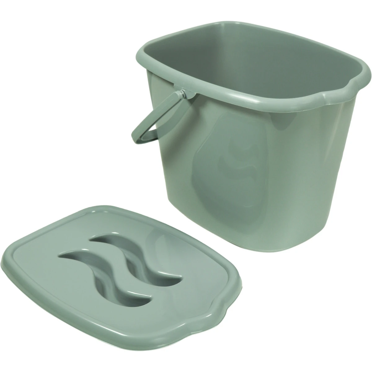 MamaLoes Stone Green Badset Incl. Witte Badstandaard 8 MamaLoes Stone Green Badset Incl. Witte Badstandaard - Afbeelding 6