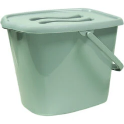 MamaLoes Stone Green Badset Incl. Graphite Badstandaard -Babyverzorging Winkel mamaloes stone green luieremmer ml050310 2 2