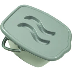 MamaLoes Stone Green Badset Incl. Graphite Badstandaard -Babyverzorging Winkel mamaloes stone green luieremmer ml050310 3 3