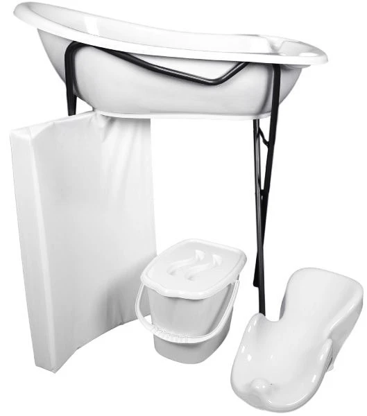 MamaLoes Wit Badset Incl. Graphite Badstandaard 3 MamaLoes Wit Badset Incl. Graphite Badstandaard