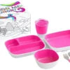 Munchkin Colour Me Roze 7-delig Dinerset 051914 -Babyverzorging Winkel munchkin colour me roze 7 delig dinerset 051914 clipped rev 1