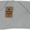 Petit Villain Hydrofiel Grijs Badcape -Babyverzorging Winkel petit villain hydrofiel grijs badcape