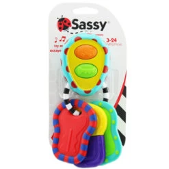 Sassy Tactile Tunes Sleutelbos Bijtspeeltje S80158 -Babyverzorging Winkel sassy tactile tunes sleutelbos bijtspeeltje 2