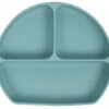 Sevibaby Turquoise Silicone Bord Met Zuignap 525-15 -Babyverzorging Winkel sevibaby turquoise silicone bord met zuignap 525 15