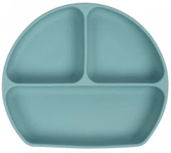 Sevibaby Turquoise Silicone Bord Met Zuignap 525-15